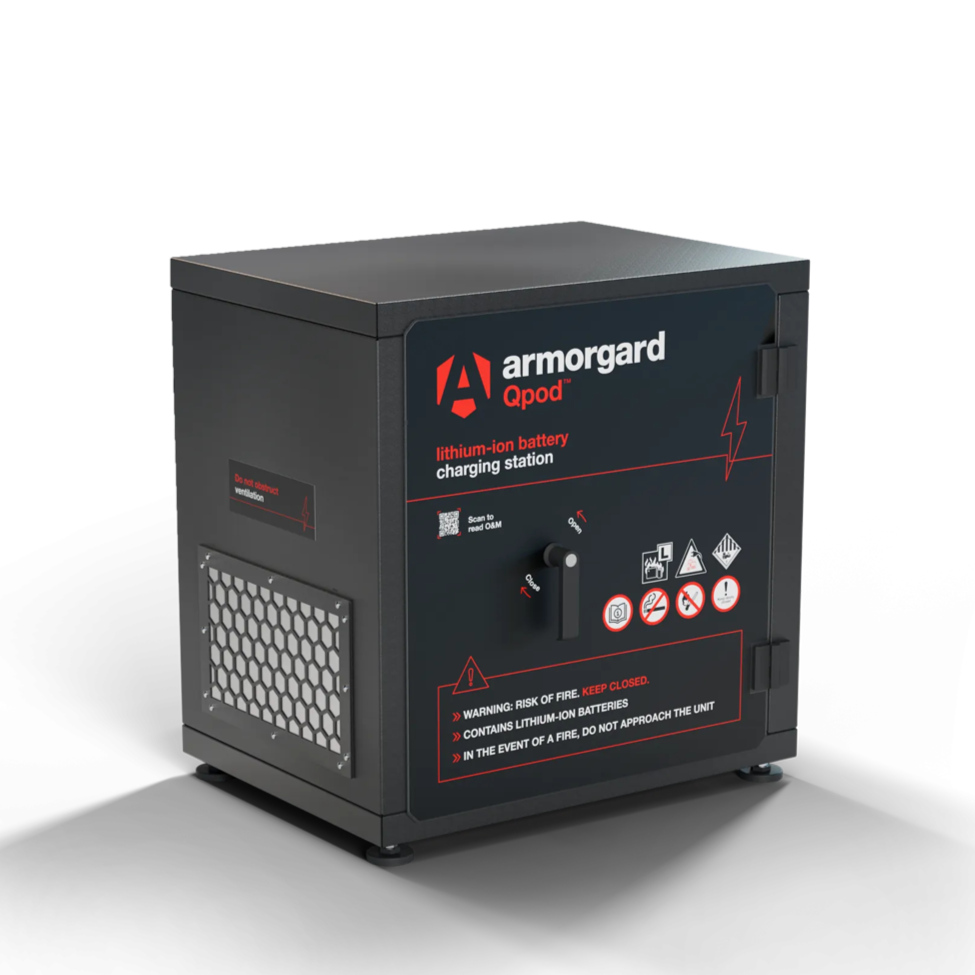Armorgard Qpod -Indoor Battery Charging