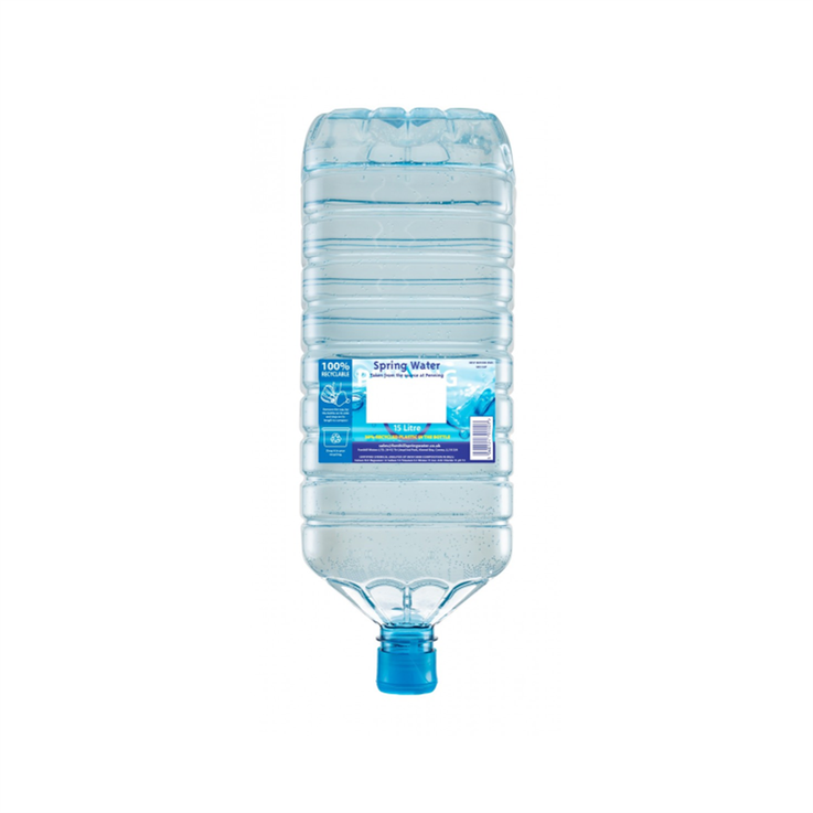 15 Litre Pure English Spring Water - Recyclable Bottle