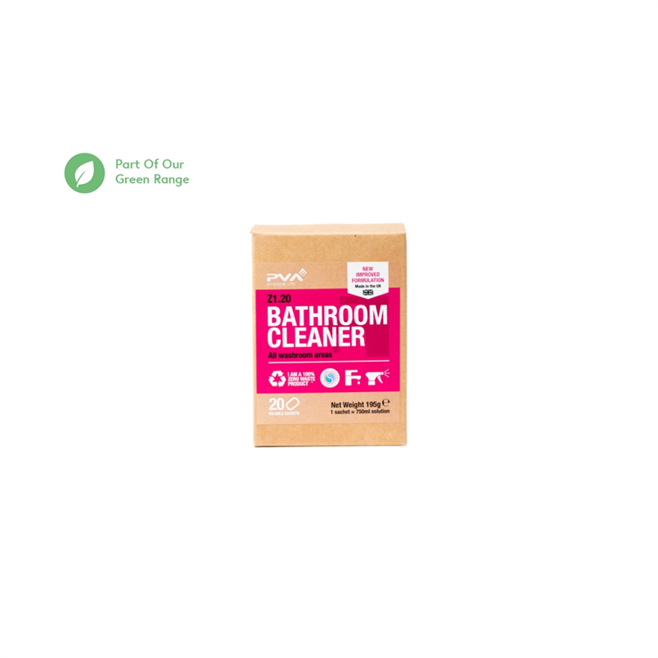 PVA Multi Bathroom Cleaner - Sachet Refill - Pk-20