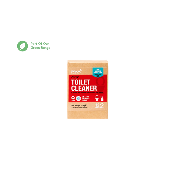 PVA Toilet Cleaner - Sachet Refill - Pk-12