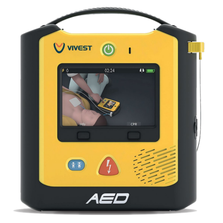 ViVest X3 Defibrillator with display - Semi Automatic
