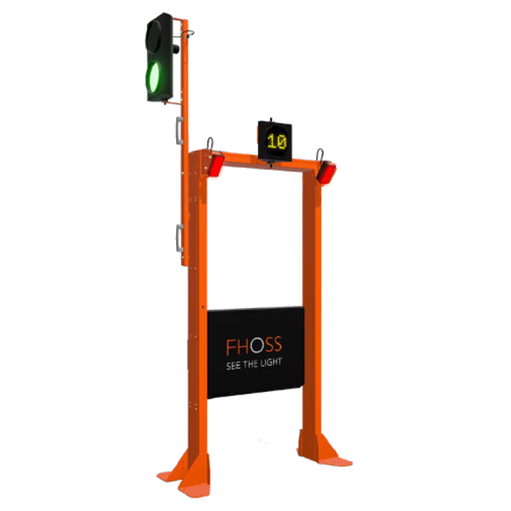 Fhoss Safety Crossing - (H)3000 x (W)1370 x (D)995mm