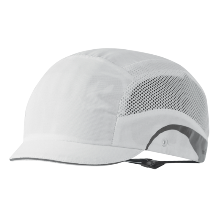 HardCap Aerolite® Lightweight Bump Cap - 2.5cm Peak - White