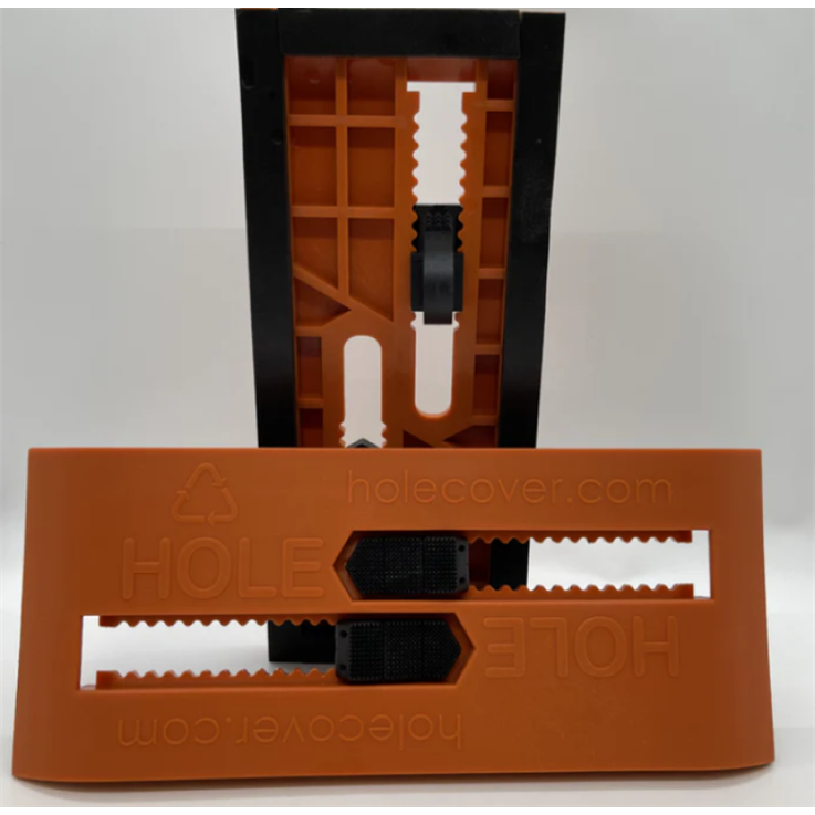 Adjustable Rectangular  Hole Cover - Small- 2-3.5” (51-89mm)