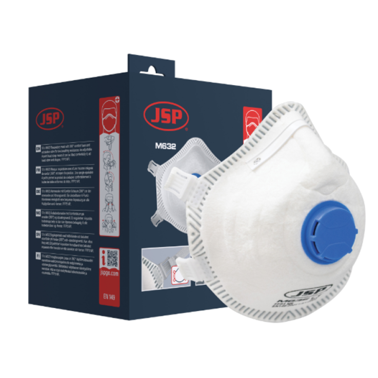 JSP Moulded Disposable Mask FFP3 (M632) - Box of 10