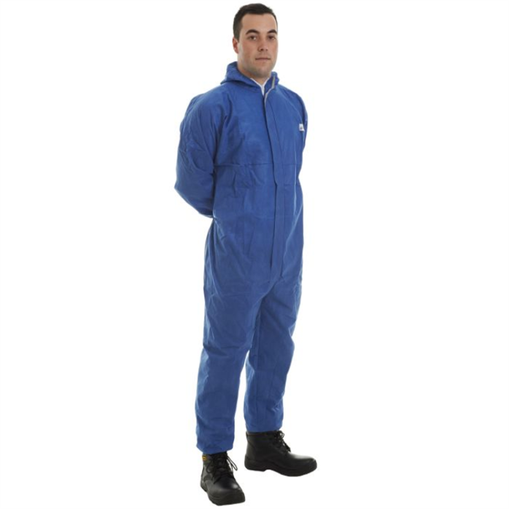 Type 5/6 Disposable Coverall – Blue