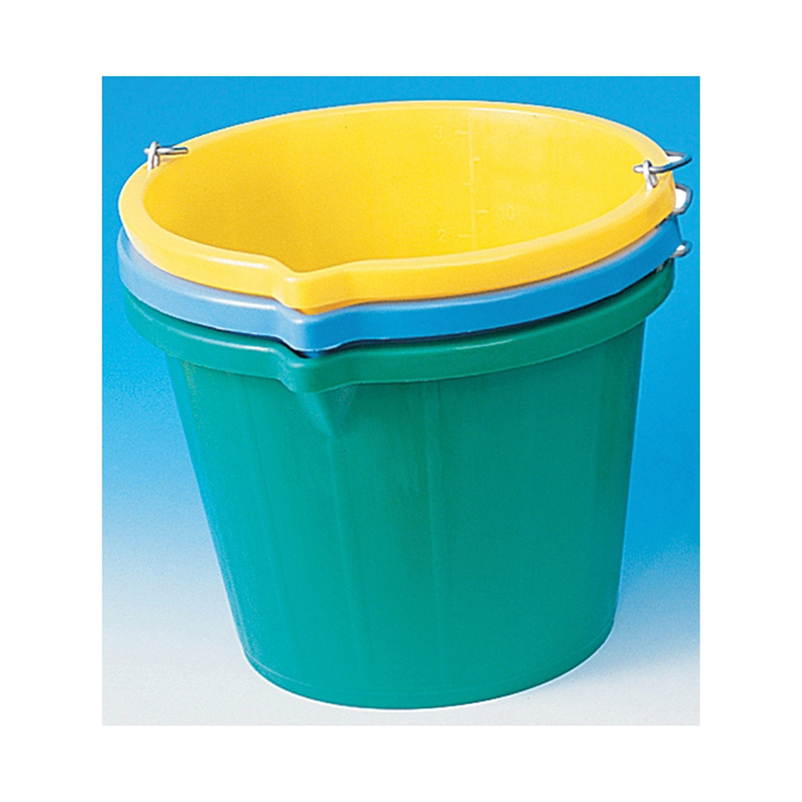 Industrial Lipped Bucket - Yellow - 3 Gallon