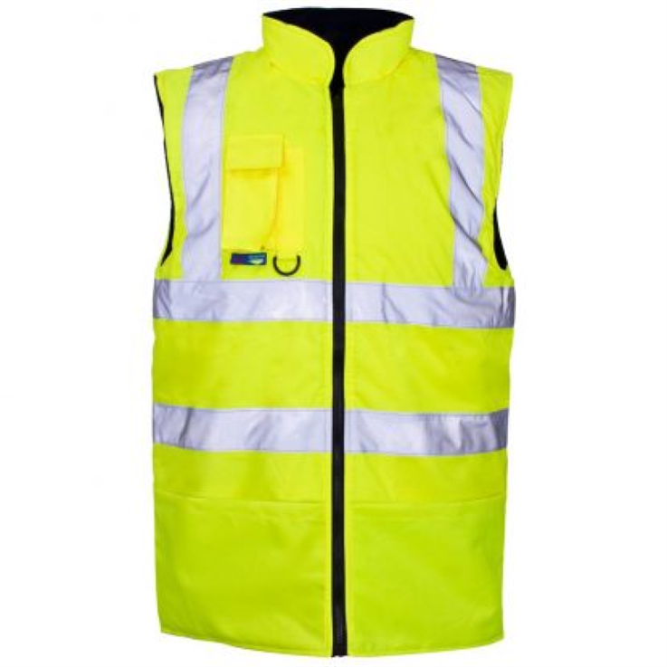 Hi-Vis Bodywarmer - Yellow