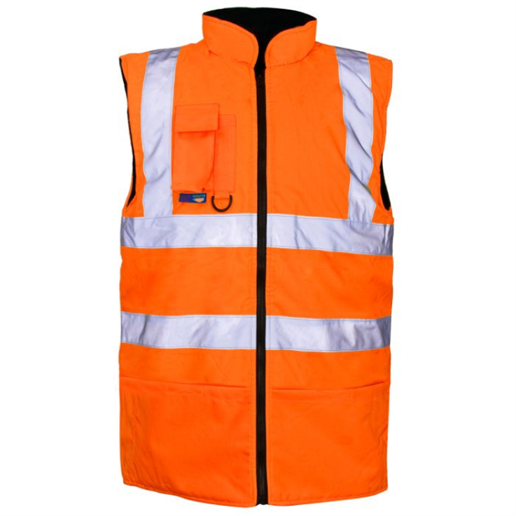 Hi-Vis Bodywarmer - Orange