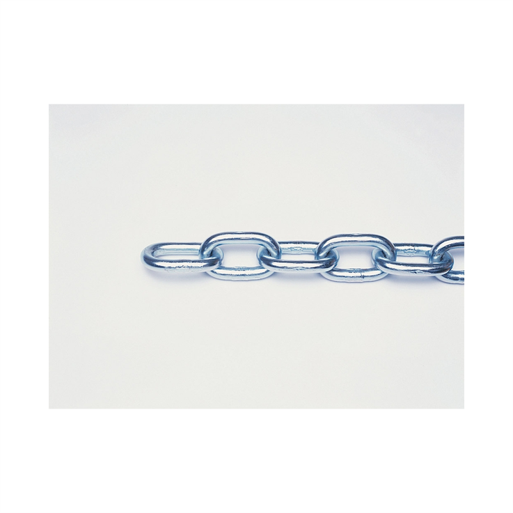 BZP Case Hardened Medium Security Chain - 8mm- sold per metre