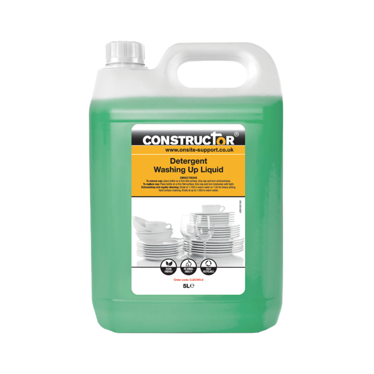 Constructor Detergent Washing Up Liquid - 5Ltr (Pack of 2)