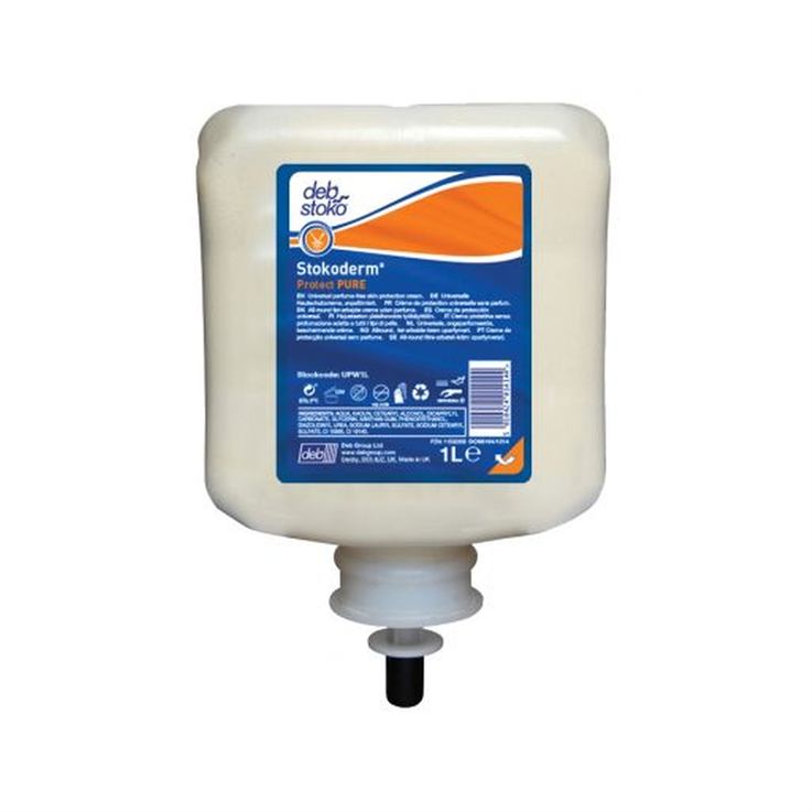 Deb Stokoderm universal Protect PURE Barrier Cream - 1ltr