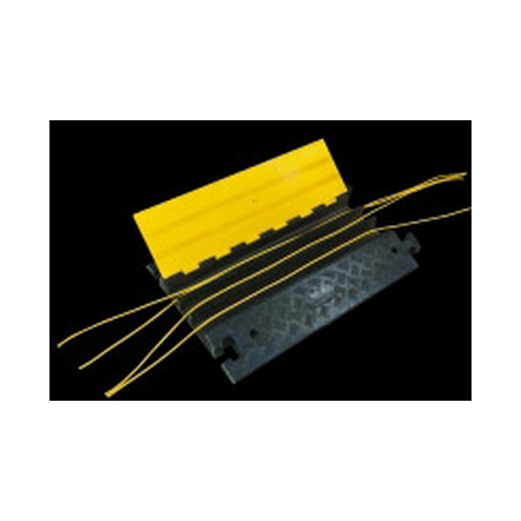 Constructor Cable Protection Ramp with 3no 70x60mm cable channels - 860x600x80mm / 16kg