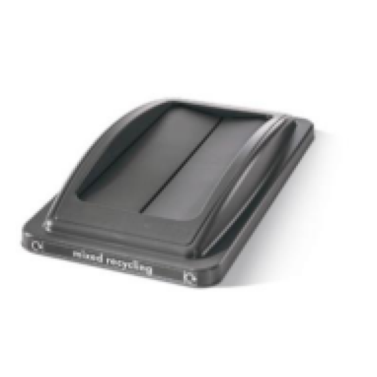 Ecosort Cans Swing Lid  - Grey