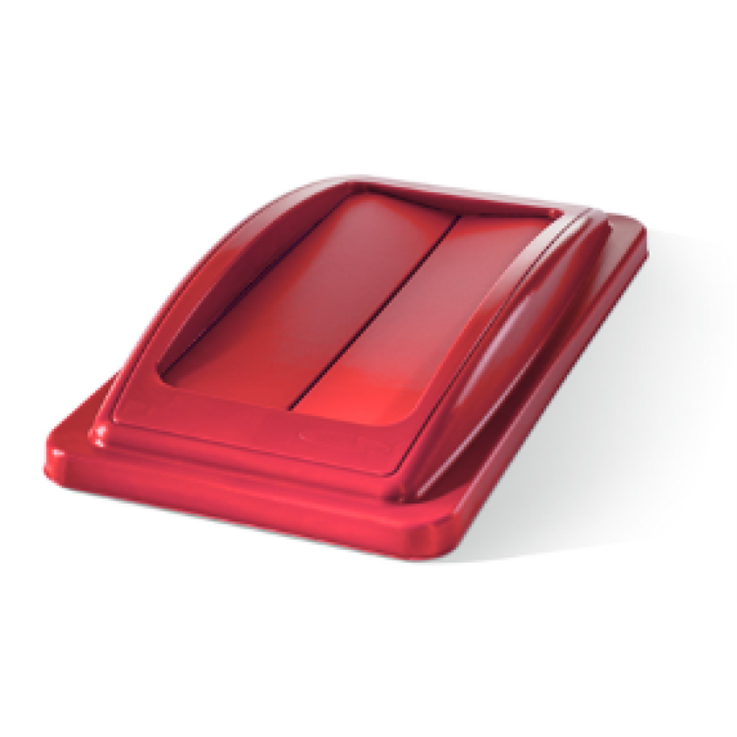 Ecosort Plastic Bottles Swing Lid - Red