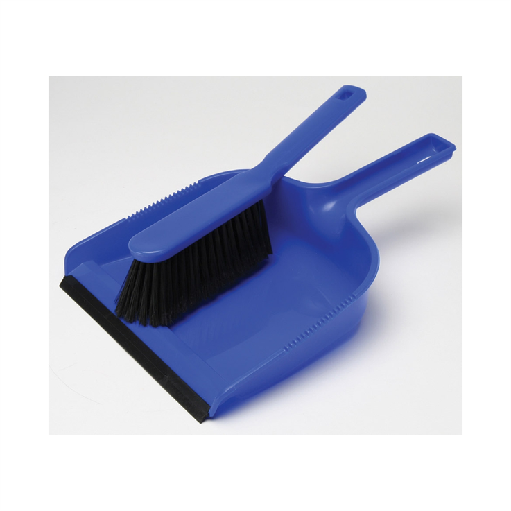 Plastic Dustpan & Brush Set
