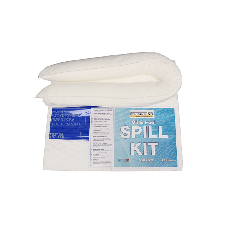 Constructor Oil / Fuel Spill Kit - 15ltr