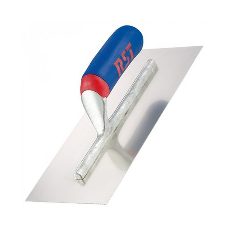 Professional Stainless Steel Finishing Trowel Soft Touch Handle 400mm/16"