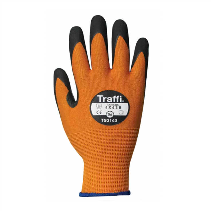 Traffi Microdex Ultra Nitrile Cut Level B Safety Glove