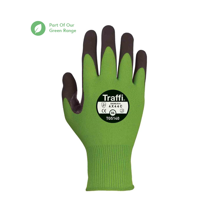 Traffi Microdex Ultra Nitrile Cut Level C Safety Glove