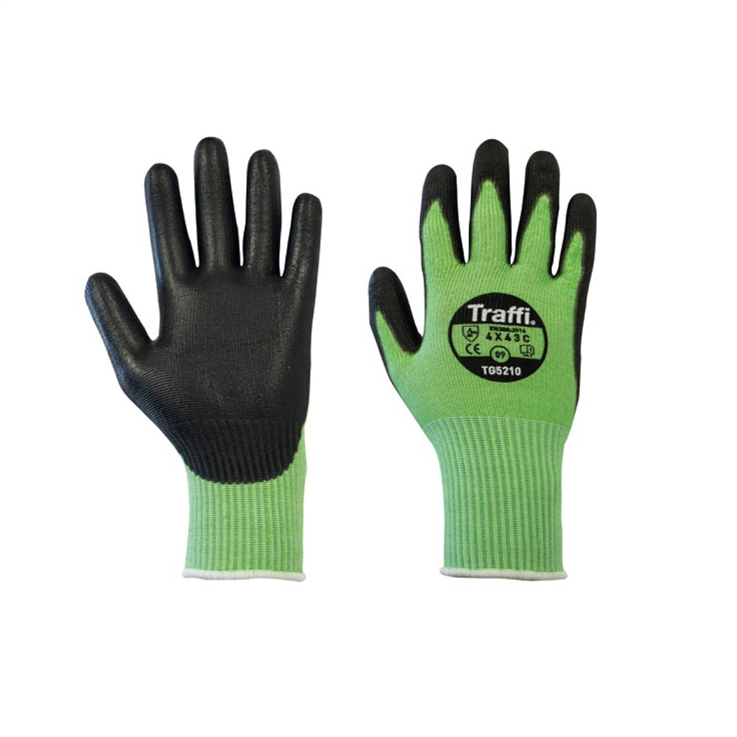 Traffi X-Dura Metric PU Cut Level C Safety Glove