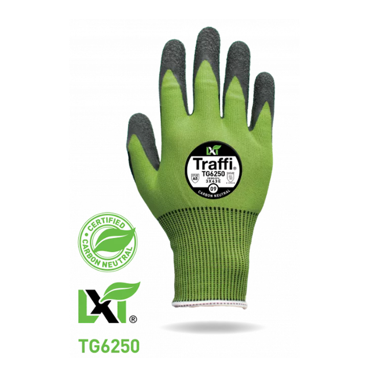 Traffi  LXT Cut E Crinkle Latex Glove