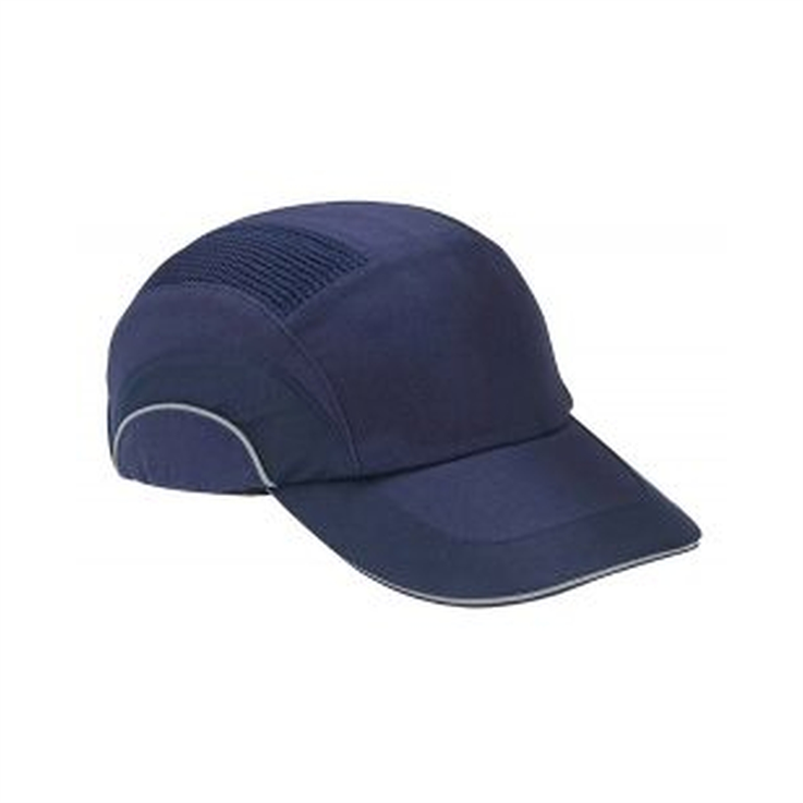 Baseball Style HardCap Bump Cap - Navy