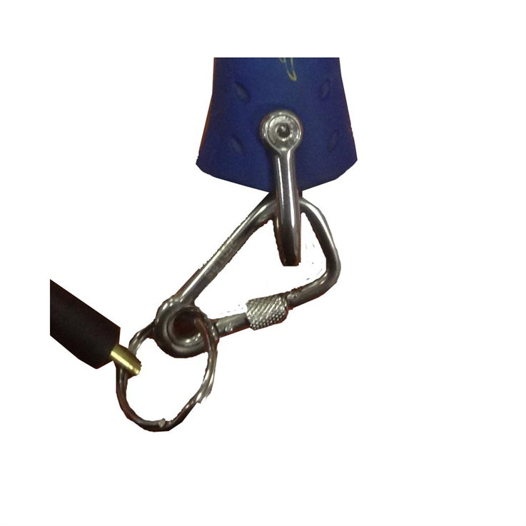 Fallproof Stainless Steel Wide D Shackle for Tethering Estwing Hammers - 6mm