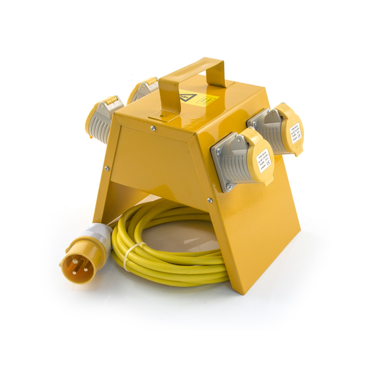 4 Way 16amp Splitter Box - 1.5mm/4x16A outlets