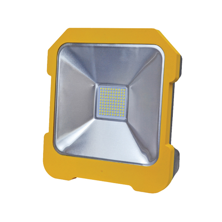 LED Task Light (2000 Lumen) - IP54 rated - Yellow - 110v / 20w