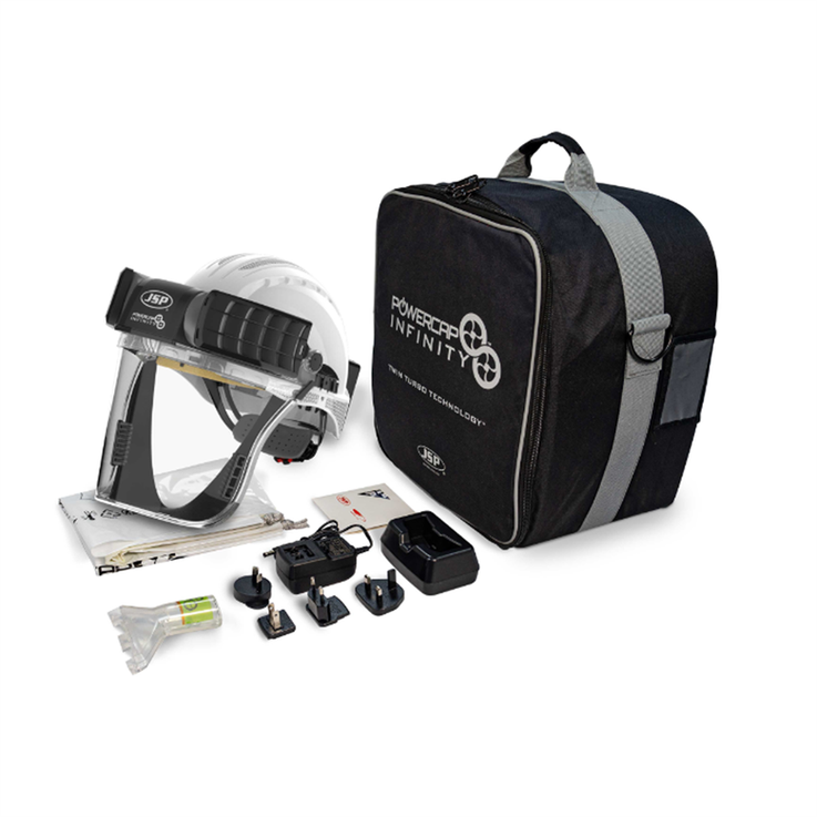 JSP PowerCap Infinity, Fully Integrated, Powered-Air Respirator