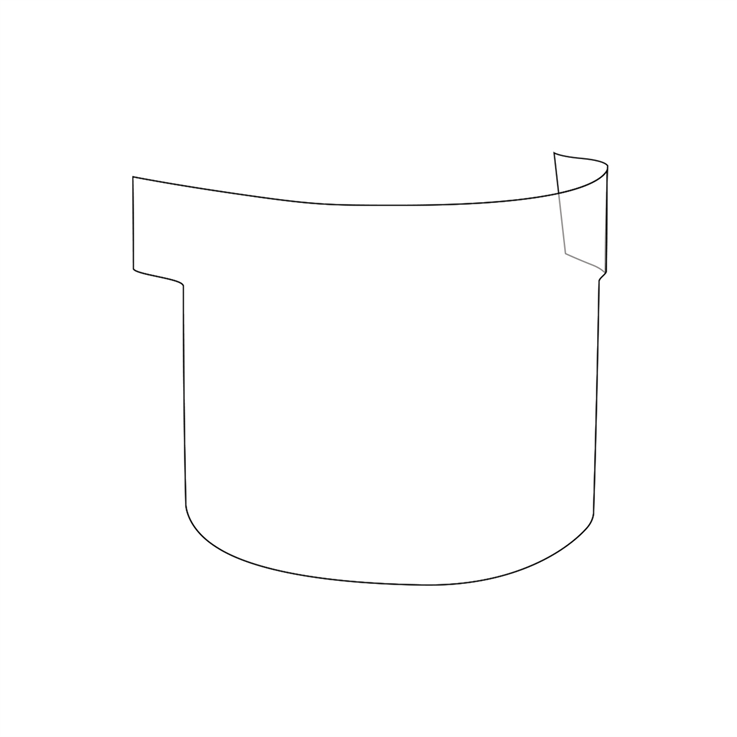 Visor Protector to fit JSP PowerCap Infinity (Pk- 10) - Clear - Pk- 10