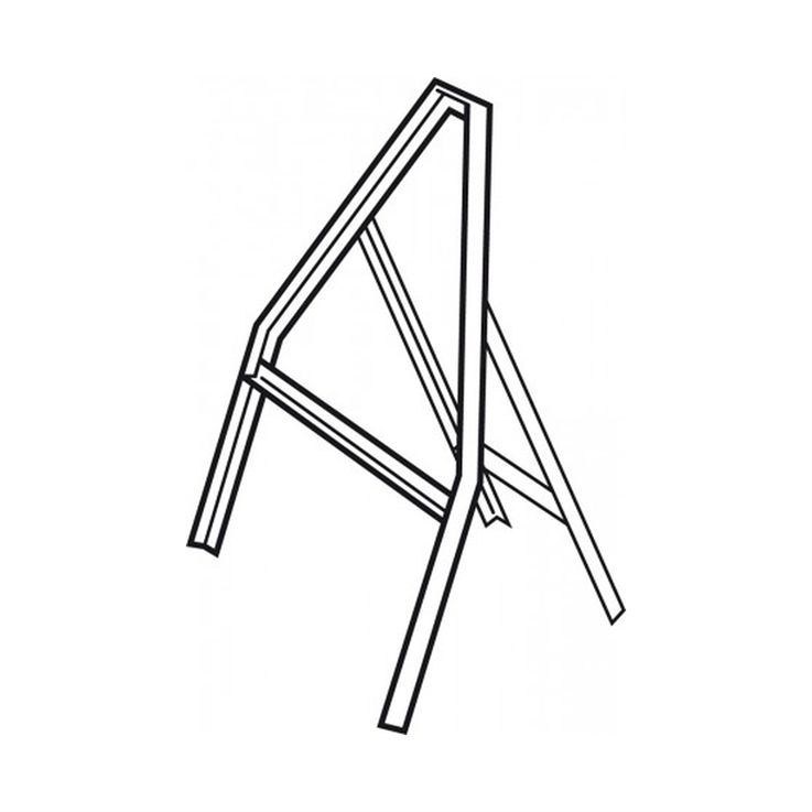 Triangle Sign Frame - 750mm