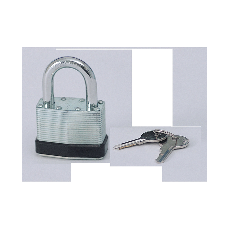 Contractor Laminated Padlock - 50mm