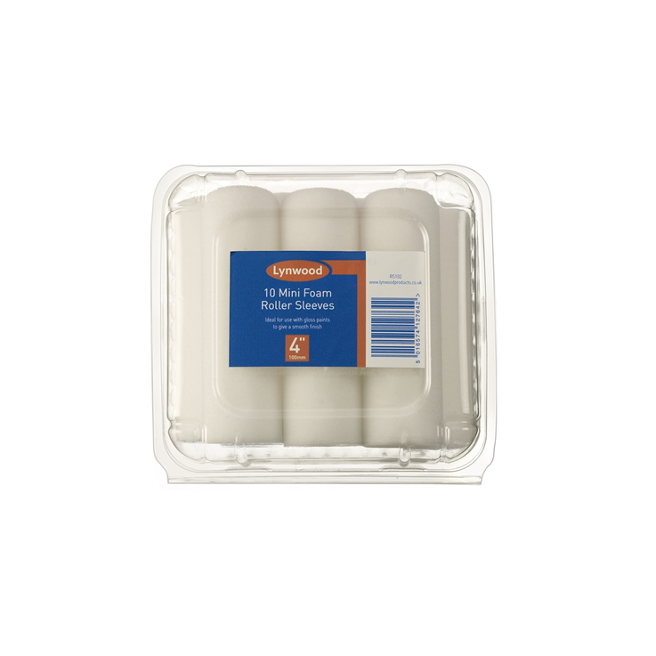 Radiator Roller Refill (Sponge) - Pack 10 - 100mm (4")