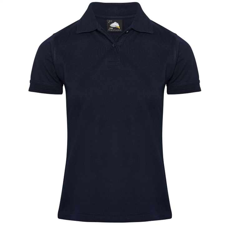 Premium Weight Women's Polo Shirt - Navy