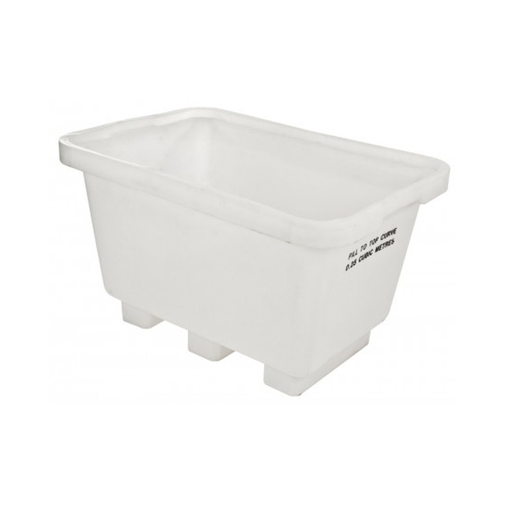 OnSite Forklift Mortar Tub - Black - 250 litre