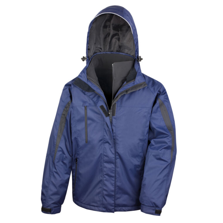 Mens 3-in-1 Journey Jacket with softshell inner - Navy