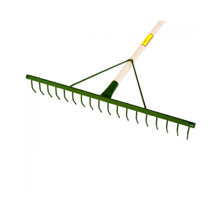 18 Tine Landscape Rake with backedge - 700mm Head