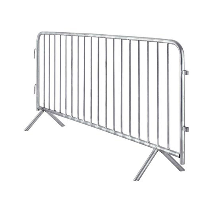 Crowd Control Barrier- Galvanised - Galvanised - 2.3m(carriage not included)