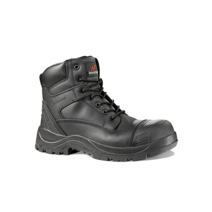 Rock Fall Slate 100% Non-Metallic S3 Safety Boot  Black