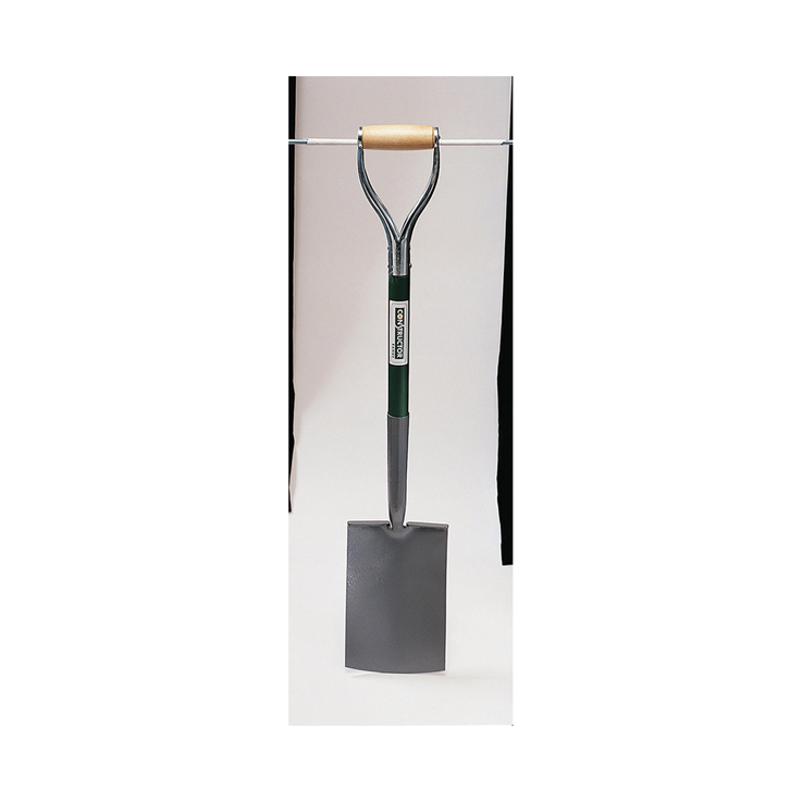 Constructor Steel Shaft Treaded Spade (MYD Handle) - 28" All Steel MYD