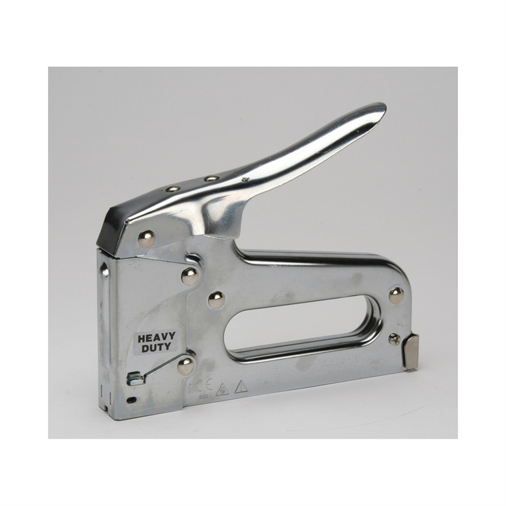 Heavy Duty Staple Gun - Black - 3 Way