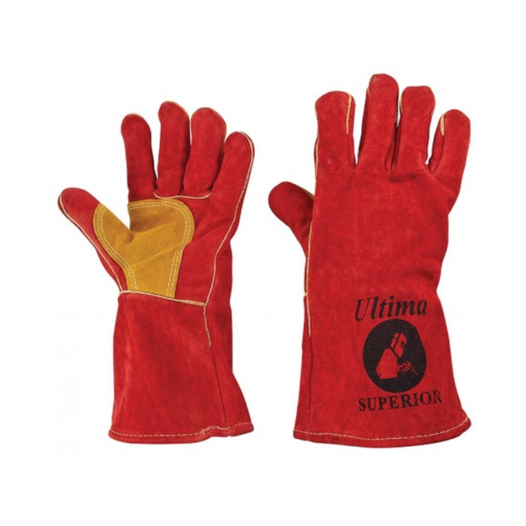Welders Gauntlets, Heavy Duty, Reinforced Seams - One