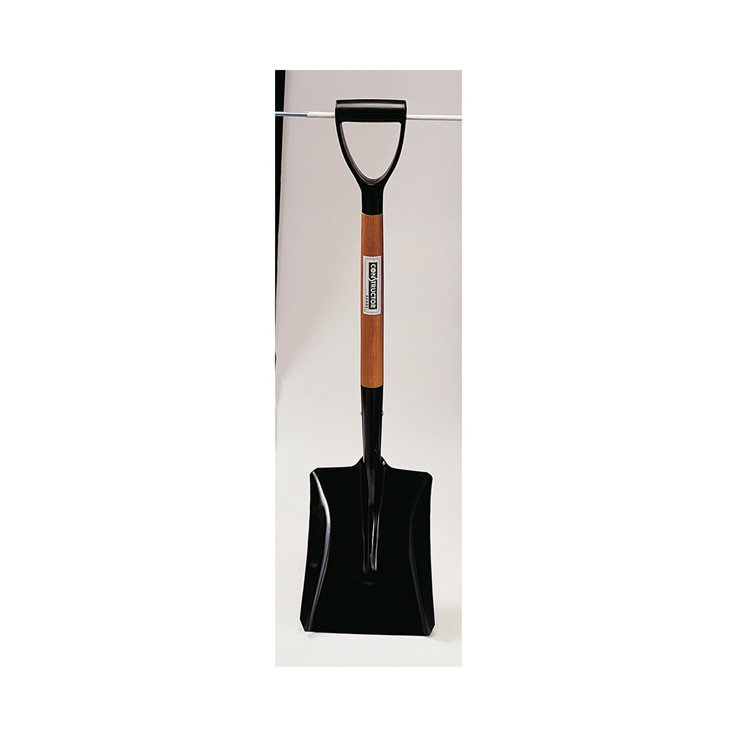 Constructor Wood Shaft Open Socket Shovel (PYD Handle)
