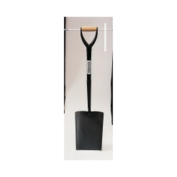 Constructor Steel Shaft Taper Mouth Shovel - 28" All Steel MYD Handle