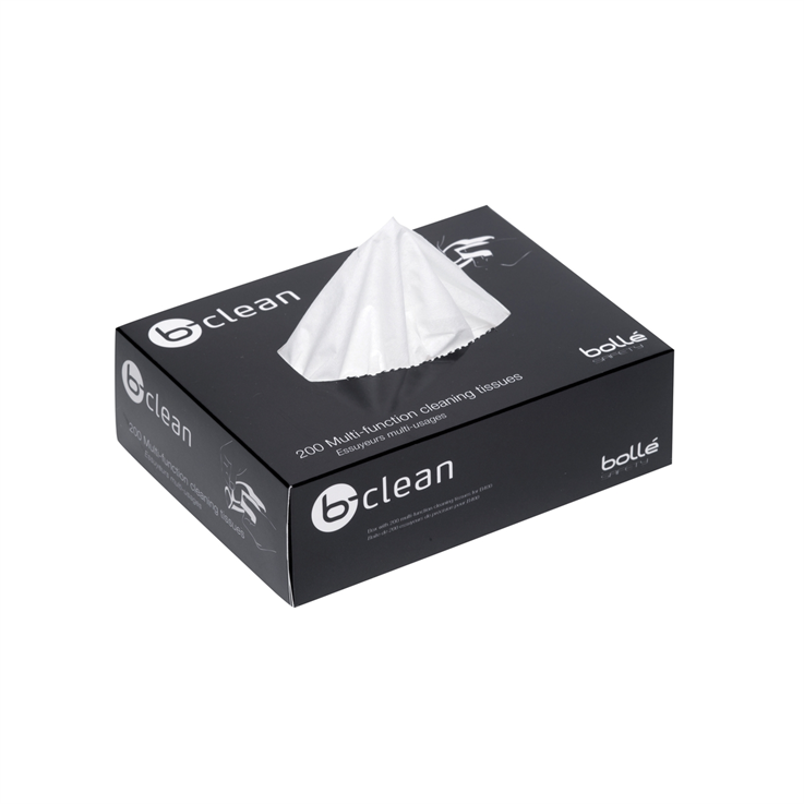 Lens cleaning tissues for Bollé B600 lens cleaning station - Box of 200