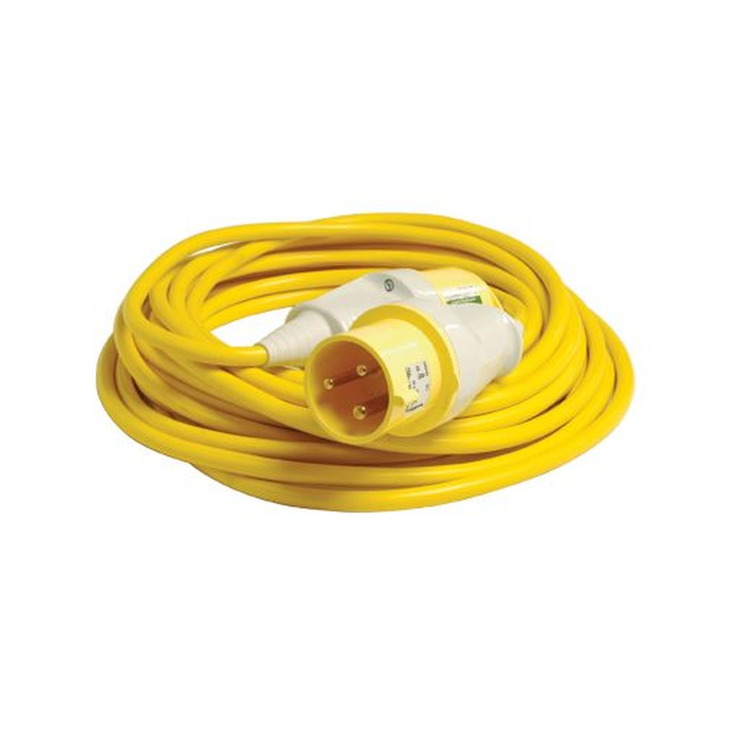 110v 16amp Extension Lead - 14m x 2.5mm