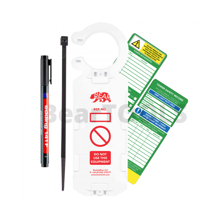 BearTOOLS Tower Inspection Record Kit- pk10