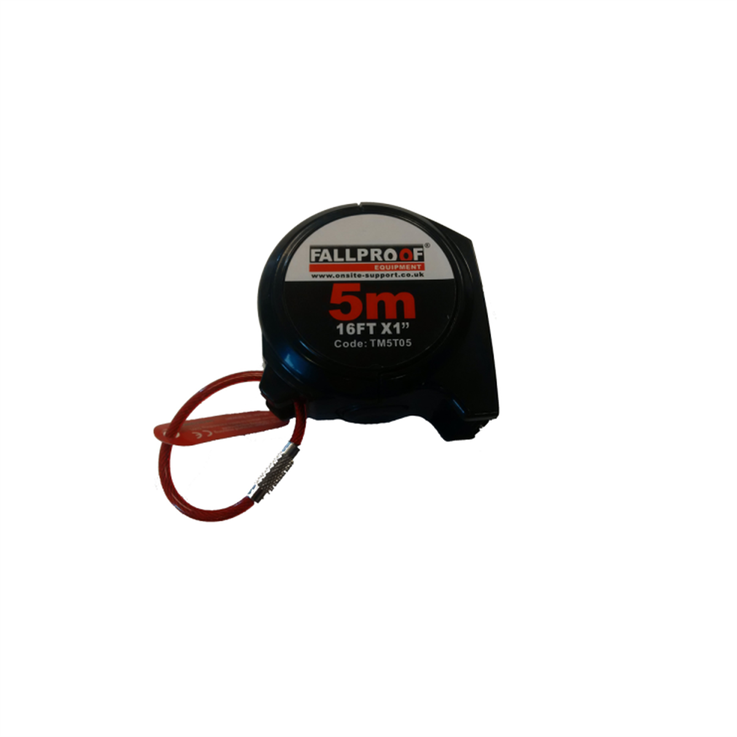 Fallproof Tethered Tape Measure